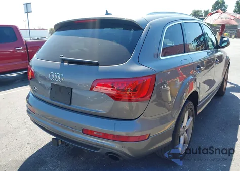2011 Audi Q7 3.0T S Line Prestige from USA, damaged, VIN WA1DGAFE2BD002571